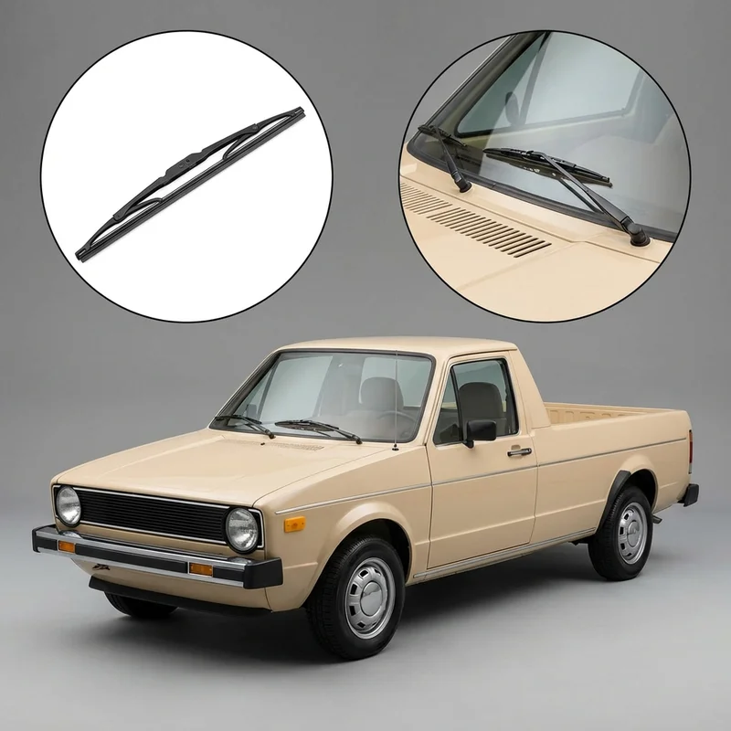 Passenger Side Wiper Blade for Volkswagen Rabbit Pickup (1980 - 1983) - 1